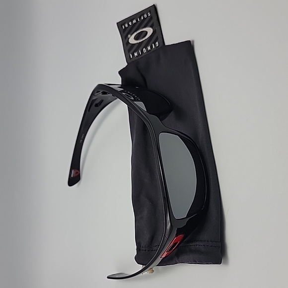 Oakley Ducati Corse Hijinx 12-789 Gloss Black Motorcycle Sunglasses EXCELLENT - Picture 10 of 12